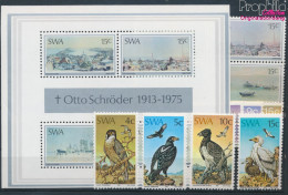 Namibia - Südwestafrika Postfrisch Geschützte Greifvögel 1975 Schröder, Vögel, Kolonialzeit  (10368360 - Africa Del Sud-Ovest (1923-1990)