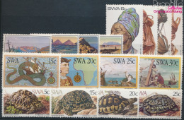 Namibia - Südwestafrika Postfrisch Schildkröten 1982 Schildkröten, Diaz, Berge, Kopfschm  (10368957 - África Del Sudoeste (1923-1990)