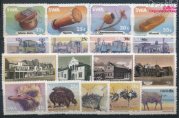 Namibia - Südwestafrika Postfrisch Südafrika-Strauß 1985 Tiere, Gebäude, Eisenbahn, Musik  (10368956 - Afrique Du Sud-Ouest (1923-1990)