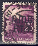 Italien / Triest Zone A - 1947 - Serie Demokratie, Nr. 13, Gestempelt / Used - Oblitérés