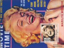 Guinea-Bissau Miniature Sheet 405 (complete. Issue) Unmounted Mint / Never Hinged 2003 Marilyn Monroe - Guinea-Bissau