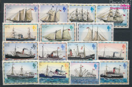 Falklandinseln 255II-269II (kompl.Ausg.) Mit Jahreszahl 1982 Postfrisch 1982 Postschiffe (10368850 - Islas Malvinas