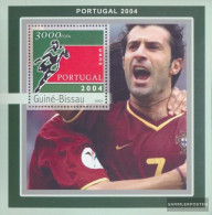 Guinea-Bissau Miniature Sheet 387 (complete. Issue) Unmounted Mint / Never Hinged 2003 Football Euro 2004 Portugal - Guinea-Bissau
