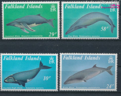 Falklandinseln 503-506 (kompl.Ausg.) Postfrisch 1989 Wale (10368846 - Falkland