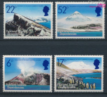 Südgeorgien Sandwich-Ins. 125-128 (kompl.Ausg.) Postfrisch 1984 Vulkane (10368840 - Zuid-Georgia