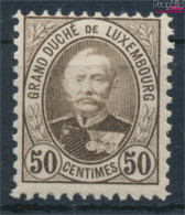 Luxemburg 63D Postfrisch 1891 Adolf (10368793 - 1891 Adolphe Voorzijde