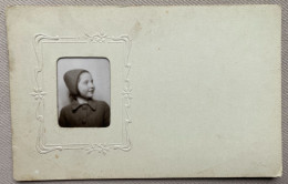 Originele Foto - Photo Originale / Portretfoto Jong Meisje - Portrait Photo Jeune Fille - 14 X 9 Cm. - Anonymous Persons