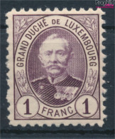 Luxemburg 64D Postfrisch 1891 Adolf (10368790 - 1891 Adolphe Voorzijde