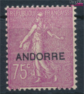 Andorra - Französische Post 15 Mit Falz 1931 Aufdruckausgabe (10368744 - Unused Stamps