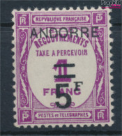 Andorra - Französische Post P13 Mit Falz 1931 Portomarken (10368737 - Nuovi