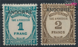 Andorra - Französische Post P14-P15 Mit Falz 1932 Portomarken (10368736 - Ongebruikt