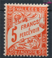 Andorra - Französische Post P20 Mit Falz 1937 Portomarken (10368734 - Nuovi