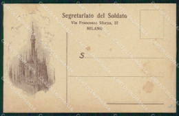 Milano Città Segretariato Del Soldato Cartolina KF2554 - Milano (Mailand)