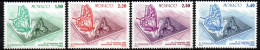 Monaco 1987 - Mi.Nr. 1814 - 1817 - Postfrisch MNH - Tiere Animals Schmetterlinge Butterflies - Mariposas