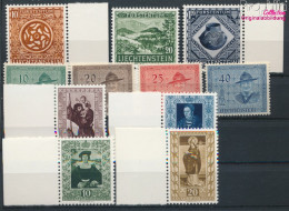 Liechtenstein Postfrisch Gemälde 1953 Gemälde, Pfadfinder, Museum  (10377388 - Nuovi