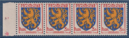 Franche-Comté Armoiries De Provinces V N°903 Bande 4 Timbres Neufs Avec BdF - 1941-66 Escudos Y Blasones