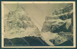 Trento Pinzolo Madonna Di Campiglio Bocca Brenta Rifugio Foto Cartolina ZC5737 - Trento