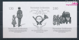 Liechtenstein Block30S (kompl.Ausg.) Schwarzdruck Postfrisch 2017 Briefsammelstelle Balzers (10377359 - Ungebraucht