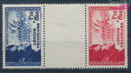 Frankreich 576-577 Dreierstreifen (kompl.Ausg.) Mit Falz 1942 Légion Tricolore (10387906 - Ongebruikt
