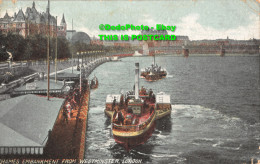 R426493 London. Thames Embankment From Westminster. 1906 - Sonstige & Ohne Zuordnung