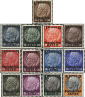 General 1-13 (complete Issue) With Hinge 1939 Hindenburg - Occupation 1938-45