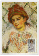 France 2016 - Portraits Autoportraits Impressionisme Carte Maximum - 2010-2019