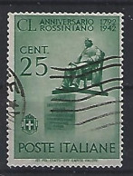 Italy 1942  Gioacchino Rossini (o) Mi.638 - Afgestempeld