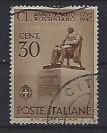 Italy 1942  Gioacchino Rossini (o) Mi.639 - Oblitérés