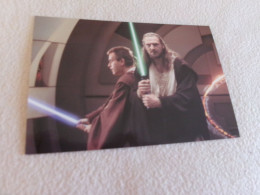 BELLE CARTE "STAR WARS EPISODE I ...QUI-GON JINN AND OBI-WAN KENOBI" .. - Andere & Zonder Classificatie