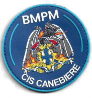 Ecusson BMP MARINS POMPIERS MARSEILLE CIS CANEBIERE 1 - Bomberos