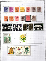 GRANDE BRETAGNE  /  U.K    -  1976.  Collection  Sur 1 Page D'album. - Used Stamps