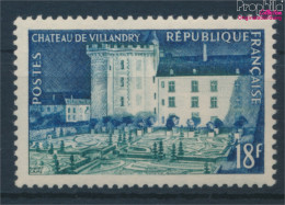 Frankreich 1021 (kompl.Ausg.) Postfrisch 1954 Schloß Vilandry (10387591 - Neufs