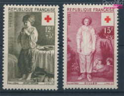 Frankreich 1117-1118 (kompl.Ausg.) Postfrisch 1956 Rotes Kreuz (10387626 - Nuovi