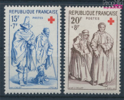 Frankreich 1175-1176 (kompl.Ausg.) Postfrisch 1957 Rotes Kreuz (10387643 - Nuovi