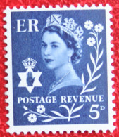 5D WILDING  Northern IRELAND (Mi 9) 1968 POSTFRIS MNH ** ENGLAND GRANDE-BRETAGNE GB GREAT BRITAIN - Northern Ireland