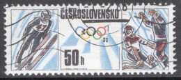 Czechoslovakia 1988 Single Stamp To Celebrate Winter & Summer Olympic Games - Calgary And Seoul In Fine Used - Oblitérés