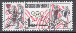 Czechoslovakia 1988 Single Stamp To Celebrate Winter & Summer Olympic Games - Calgary And Seoul In Fine Used - Gebraucht