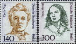 Berlin (West) 848-849 (complete Issue) Ersttagsblatt 1989 Women - Vogt, Hensel - 1e Jour – FDC (feuillets)