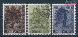 Liechtenstein 371-373 (kompl.Ausg.) Gestempelt 1958 Bäume (10374145 - Usados