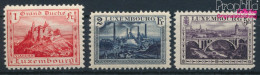 Luxemburg 134-136 (kompl.Ausg.) Postfrisch 1921 Freimarken: Landschaften (10368667 - Unused Stamps