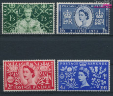 Großbritannien 274-277 (kompl.Ausg.) Postfrisch 1953 Krönung Elisabeth II. (10368547 - Unused Stamps