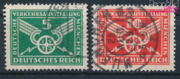 Deutsches Reich 370Y-371Y (kompl.Ausg.) Gestempelt 1925 Verkehrsausstellung (10348477 - Oblitérés