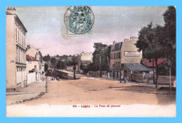 CPA Colorisée - Lagny (77) - 951. Le Pont De Pierres - Lagny Sur Marne