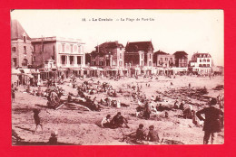 F-44-Le Croisic-04PH16 La Plage De Port Lin, Belle Animation, Cpa BE - Le Croisic