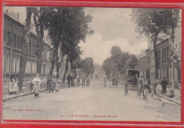 Carte Postale 59. Le Cateau  Boulevard Paturle Très Beau Plan - Le Cateau