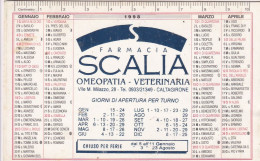 Calendarietto - Farmacia Scalia - Caltagirone - Anno 1998 - Formato Piccolo : 1991-00