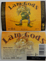 Bier Etiket (5b3), étiquette De Bière, Beer Label, Lam Gods Brouwerij Beersolutions - Bière