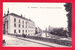 F-61-Alencon-16A04  Vue Sur La Sarthe, Prise Du Pont Neuf, Cpa  - Alencon