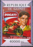 Guinea 11001 (complete. Issue) Unmounted Mint / Never Hinged 2015 Legendary Motorcycles - Guinea (1958-...)