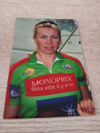 Photo Originale Cyclisme Cycling Ciclismo Ciclista Wielrennen SLYUSAREVA OLGA Vainqueur Par Points Grand Boucle 2002 - Wielrennen